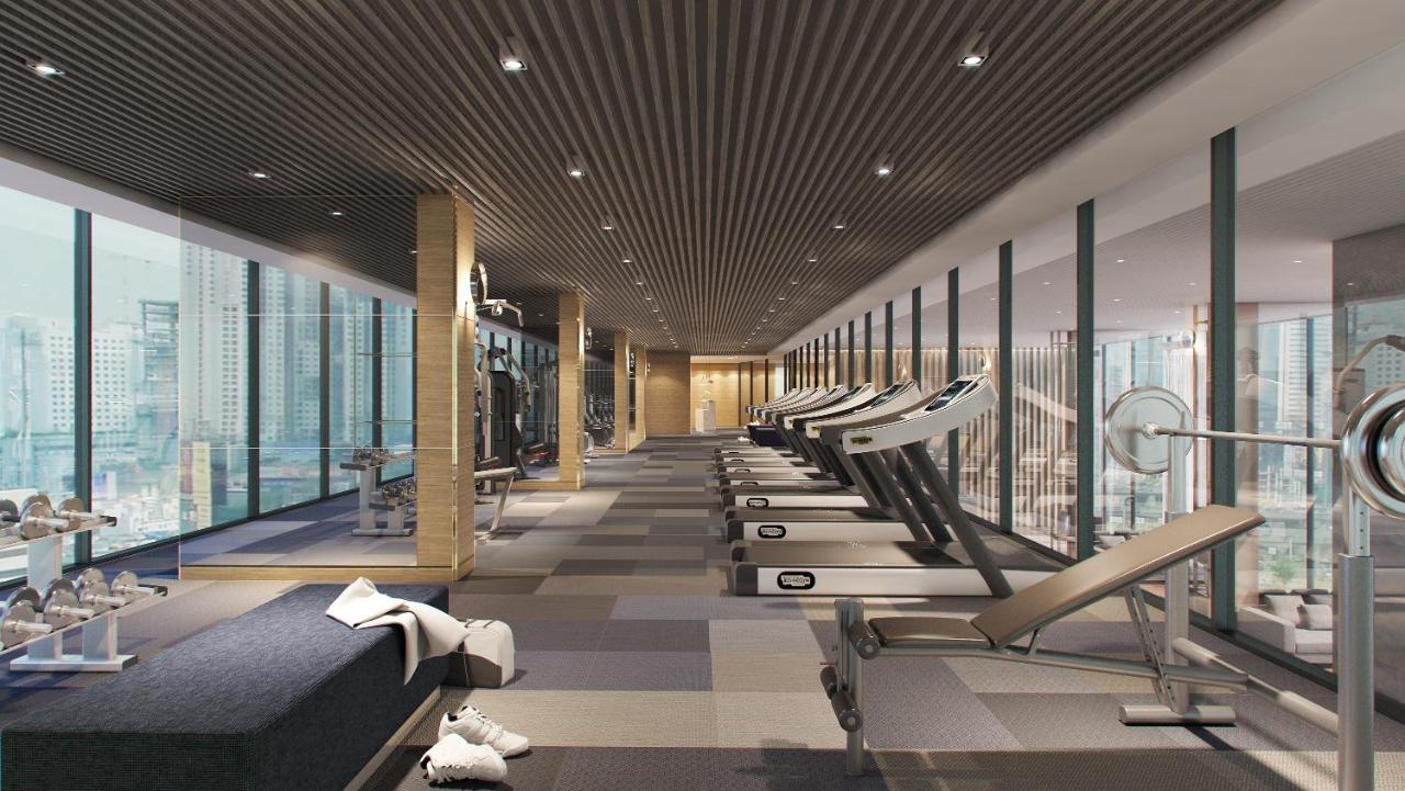 Somerset Rama 9 Bangkok Exterior photo The gym at the hotel
