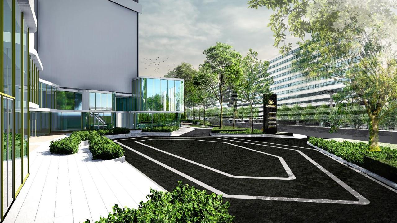 Somerset Rama 9 Bangkok Exterior photo The proposed new building of the University of Novi Sad