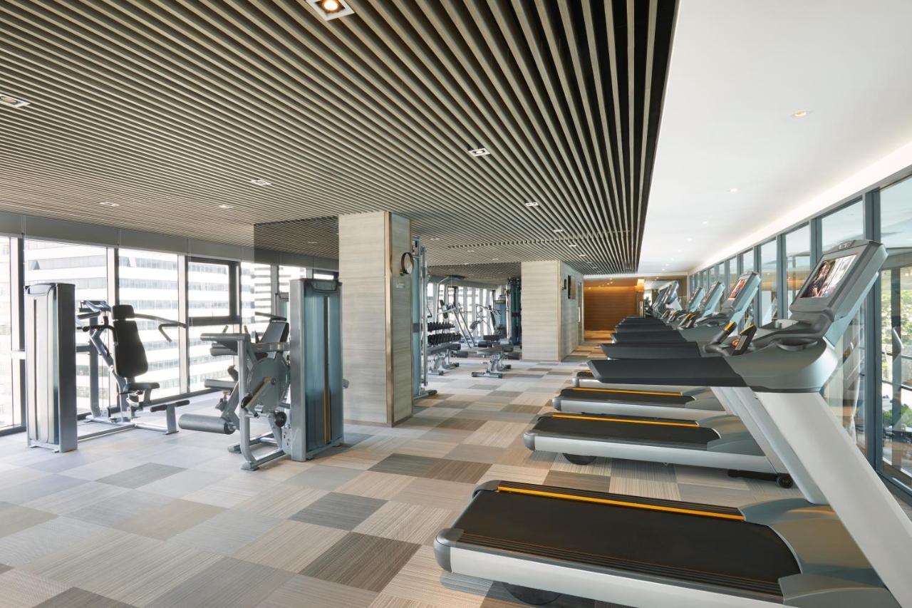 Somerset Rama 9 Bangkok Exterior photo The gym at the 1000m² Club